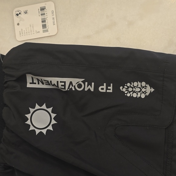 NWT FP Movement Carpe Diem Tattoo Print Shorts. Small - Picture 6 of 11